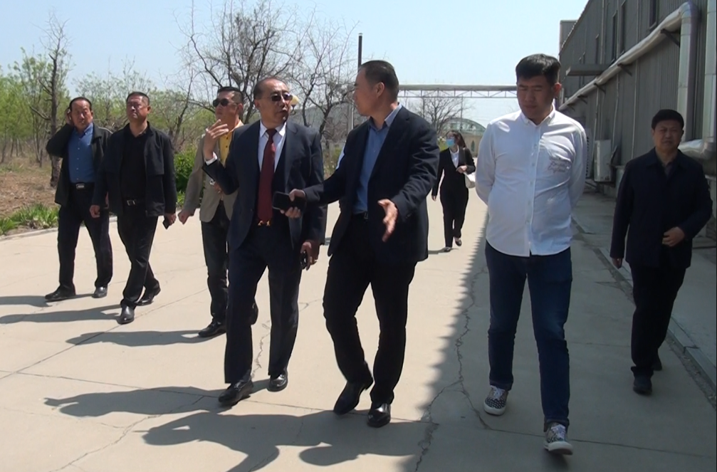 水发建大建设集团总经理邵长青一行莅临天津恒运能源集团旗下百枣纲目集团考查合作项目