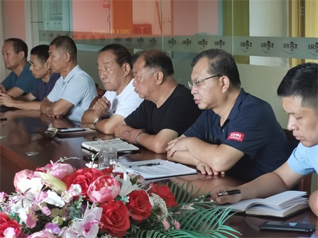 天津恒运能源集团旗下农业产业山东百枣纲目组织召开紧急防汛工作会议