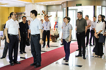 全国工商联副主席 市政协副主席 市工商联主席 黎昌晋领导一行莅临恒运能源集团考察调研