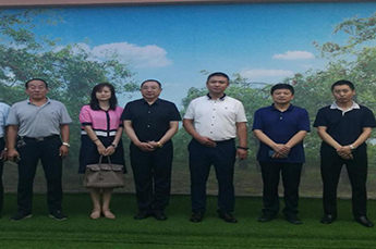 智源鑫诚(天津)信息科技有限公司王一恒一行莅临恒运能源集团旗下农业产业百枣纲目(集团)考察