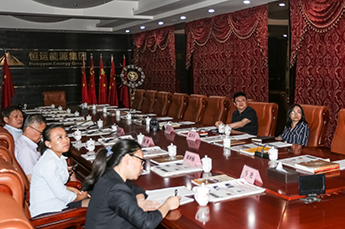 天津市滨海新区工商联副主席刘大立莅临恒运能源集团考察调研