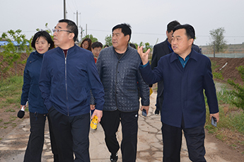 滨城区渔业资源服务中心领导莅临恒运能源集团旗下农业产业清洋湖科技有限公司进行技术交流