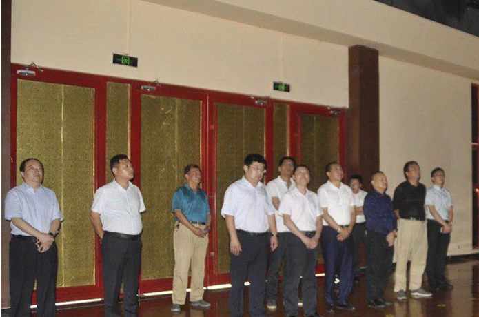 天津德州商会会长、恒运能源集团董事局主席李长云带领商会领导来百枣纲目(集团)参观考察