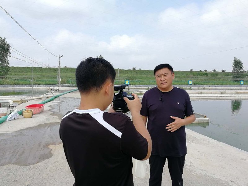 山东农科频道《乡村季风》栏目走进山东清洋湖科技有限公司