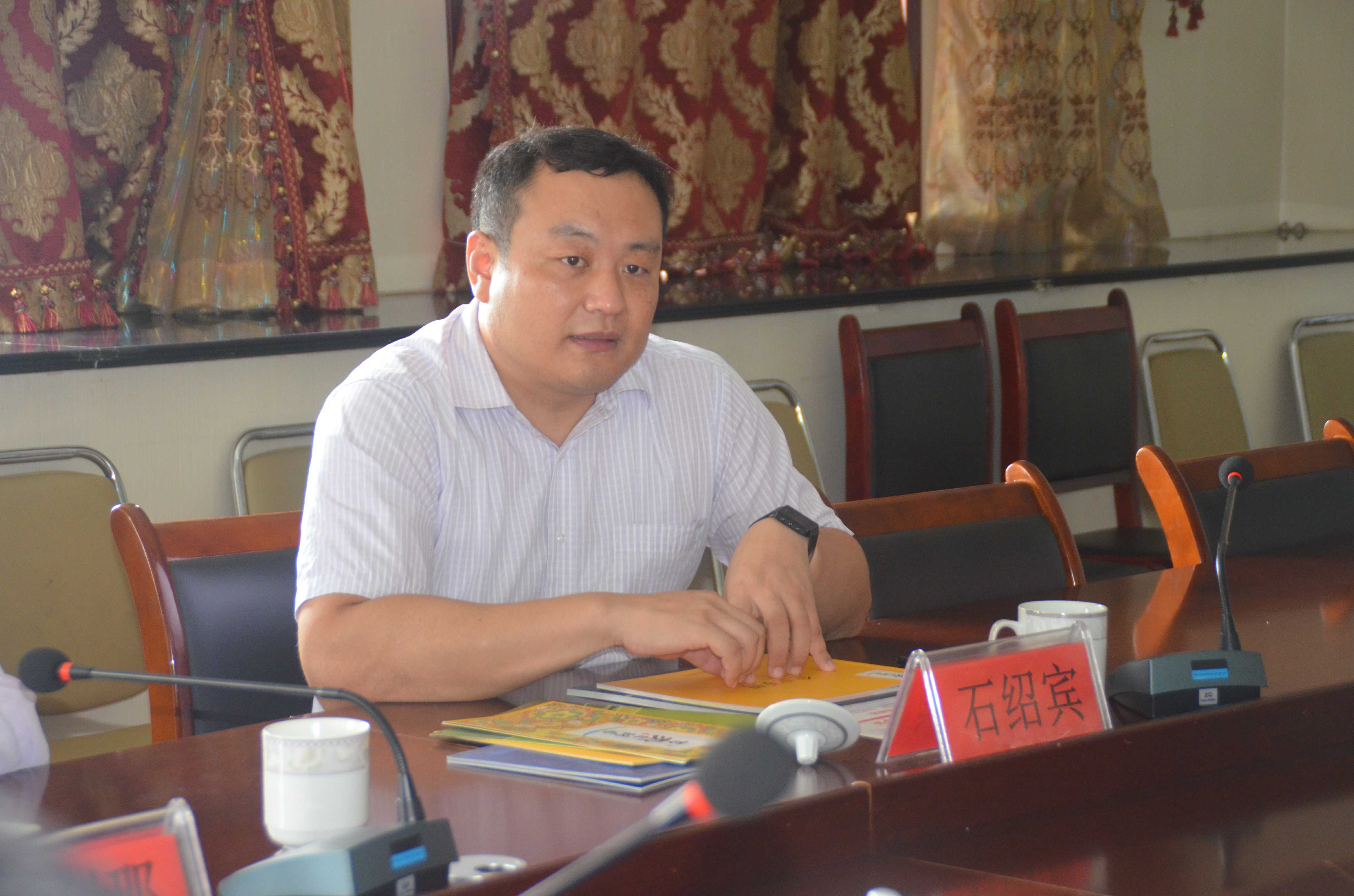 山东大学经济学院副院长石绍宾一行到恒运能源集团旗下农业产业百枣纲目(集团)考察