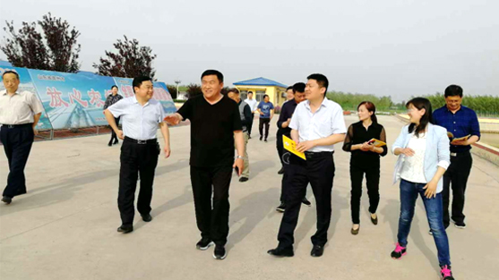 日照海洋与渔业局组织部分企业莅临清洋湖考察交流