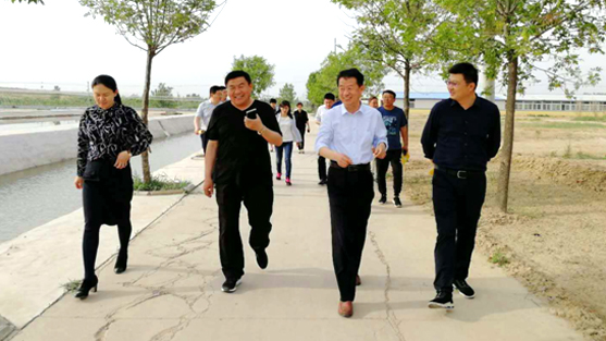 日照海洋与渔业局组织部分企业莅临清洋湖考察交流