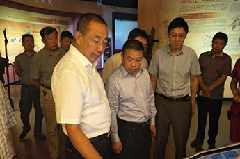 南京红太阳股份有限公司领导莅临恒运能源集团旗下农业产业百枣纲目(集团)考察调研