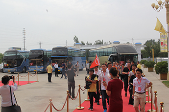 第29届中国（乐陵）金丝小枣文化节 暨第五届百枣纲目（集团）新品发布会第一场活动圆满结束 百枣纲目（集团）大型经销商、采购商主场