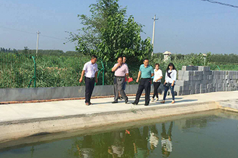 德州电视台《金色乡村》栏目组走进清洋湖