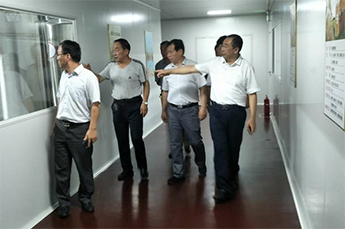 德州市统战部副部长杨会军一行到百枣纲目(集团)旗下酵亿公司参观