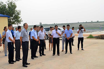 中国农业部渔业渔政管理局副局长 韩旭一行莅临清洋湖考察调...