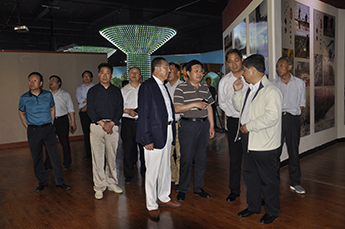 乐陵市市委副书记、市长王大山莅临百枣纲目（集团）调研工作