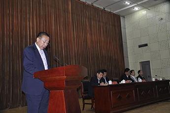 恒运能源集团董事局李长云主席参加乐陵借助资本发展企业大会