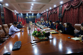 热烈欢迎天津市人民政府投资促进办公室党组书记、主任孙虎军一行莅临恒运能源集团考察指导