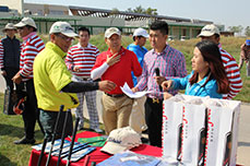 恒运能源集团三友高尔夫球队第六站巡回赛在天津市中新生态城国际乡村俱乐部举行