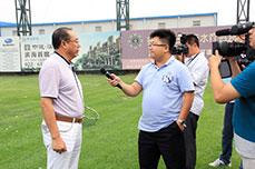 德州市领导和乐陵市领导及新闻媒体采访团一行莅临恒运能源集团考察指导工作并进行专题采访