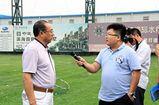 恒运能源集团董事局主席李长云接受《京津乐陵人、港城农民工》大型系列采访团专访