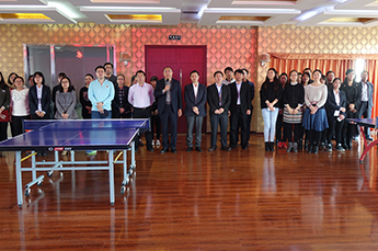 同心同德助发展 凝心聚力展风采 ----恒运能源集团工会举办第二届员工乒乓球比赛