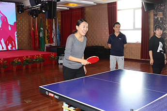 同心同德助发展 凝心聚力展风采 ----恒运能源集团工会举办第二届员工乒乓球比赛